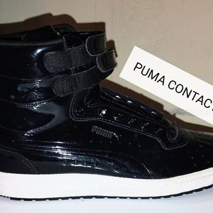 Puma Contact Black Men's High Top Sneakers Size 9.5